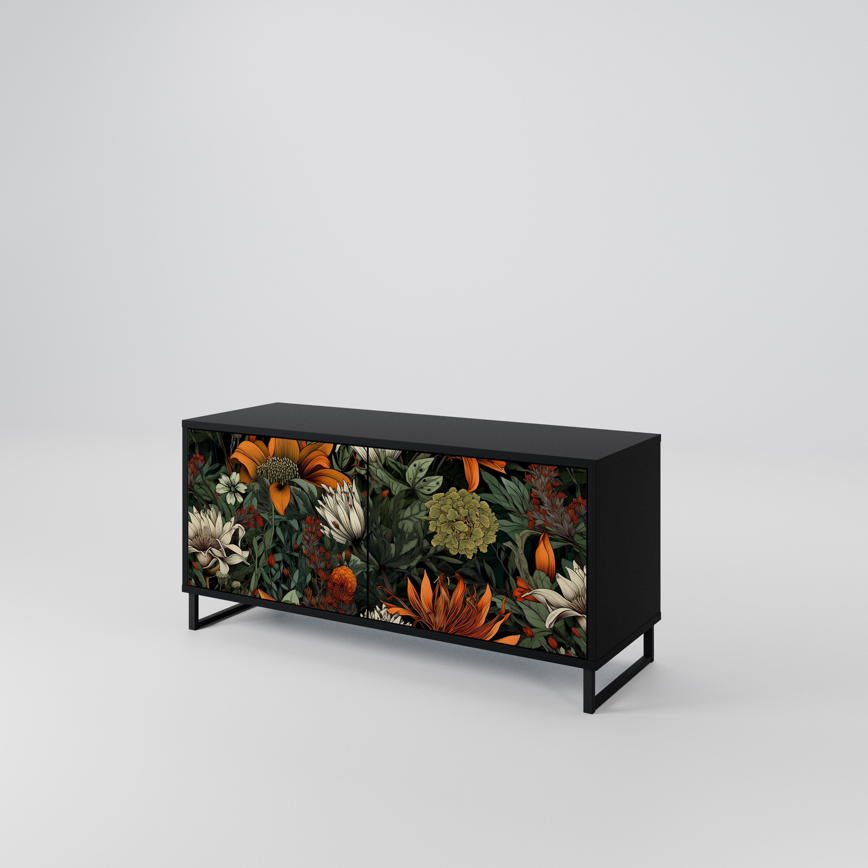 MIDNIGHT SPROUT Συμπαγές έπιπλο τηλεόρασης 2-θυρών