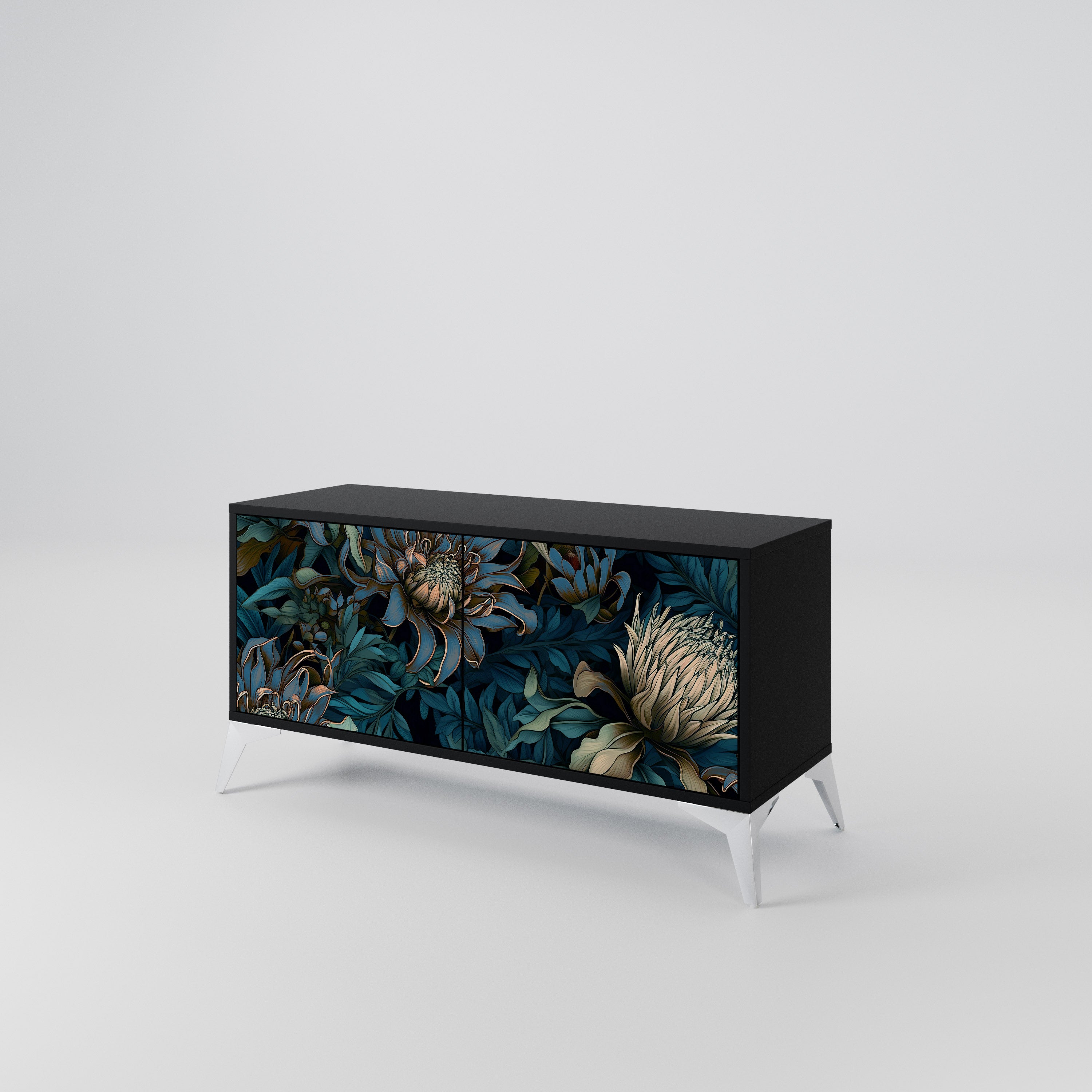 TWILIGHT BLOOM Συμπαγές έπιπλο τηλεόρασης 2-θυρών