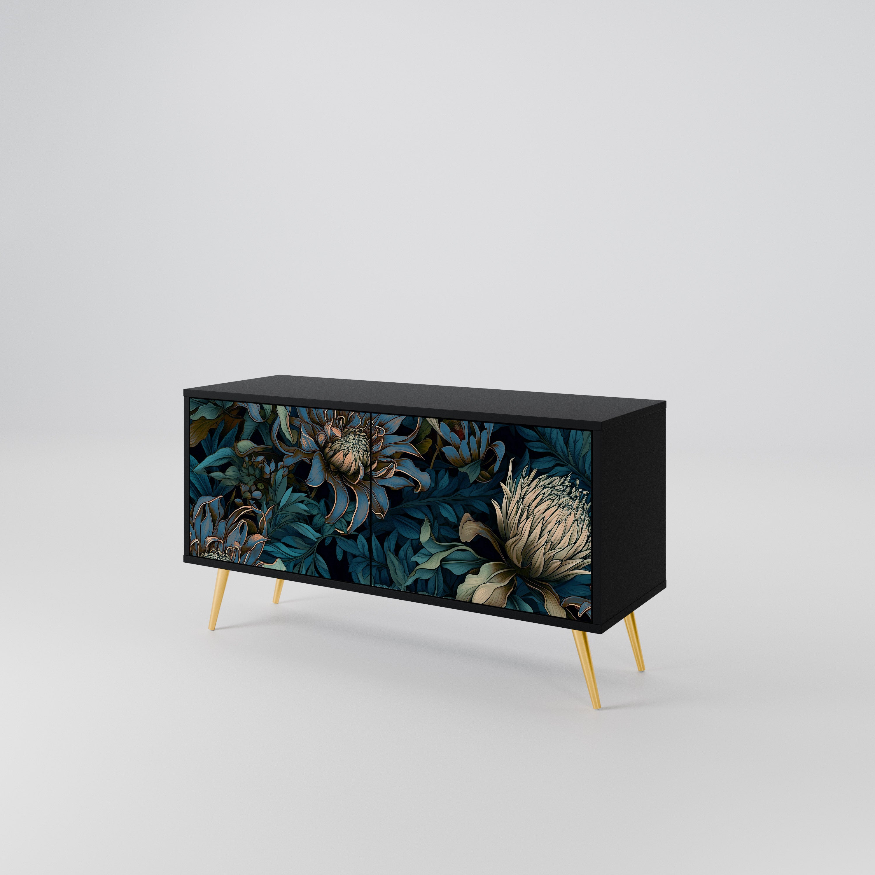 TWILIGHT BLOOM Συμπαγές έπιπλο τηλεόρασης 2-θυρών