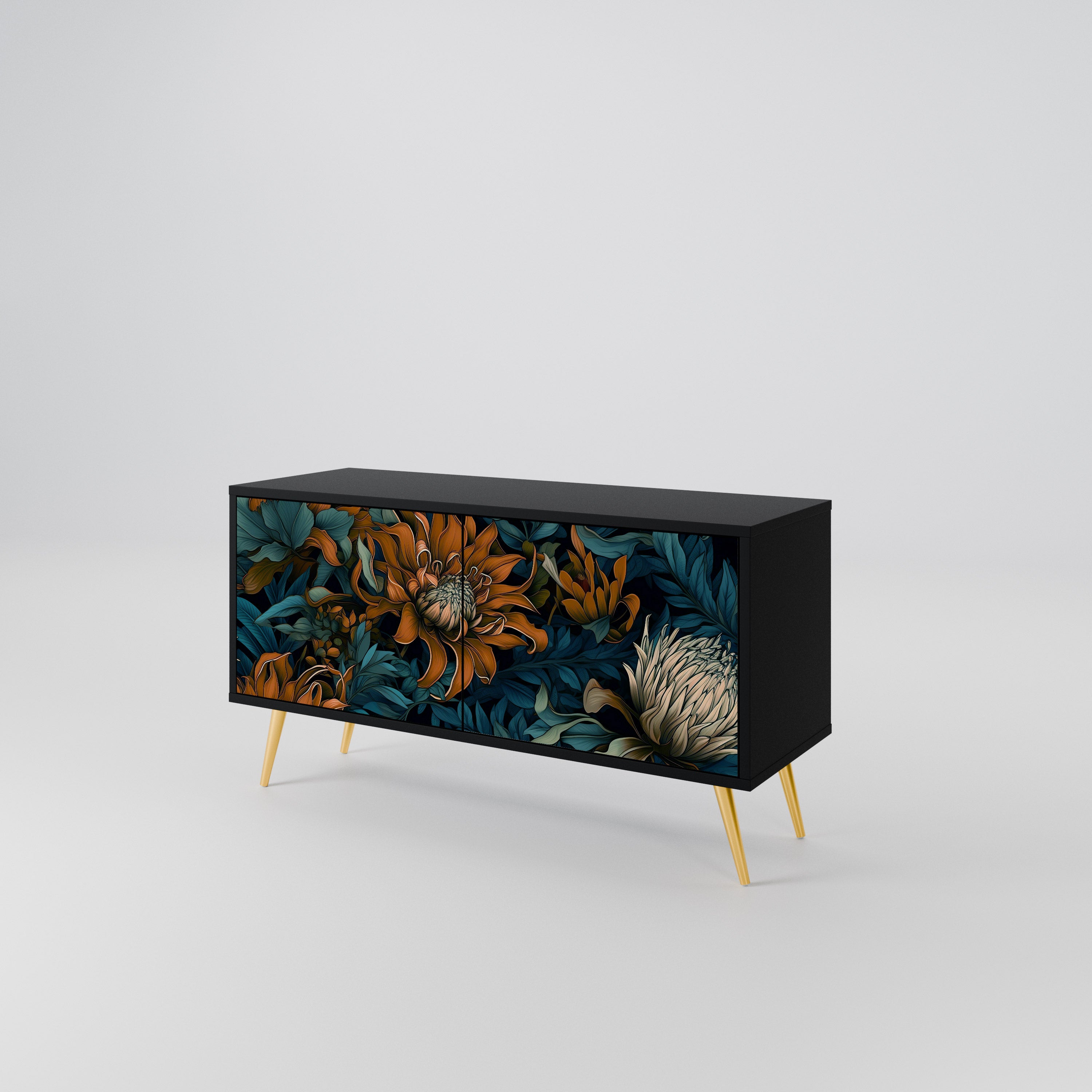 MORNING BLOOM Συμπαγές έπιπλο τηλεόρασης 2-θυρών