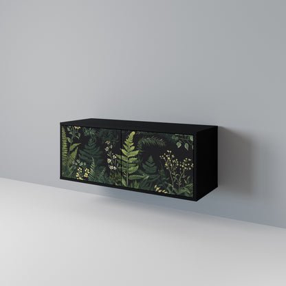 FERN FLOWERS Συμπαγές έπιπλο τηλεόρασης 2-θυρών