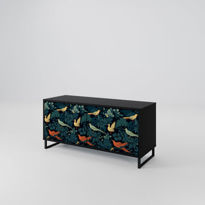 FOWL ORNAMENT Mobile TV Compatto a 2 Ante