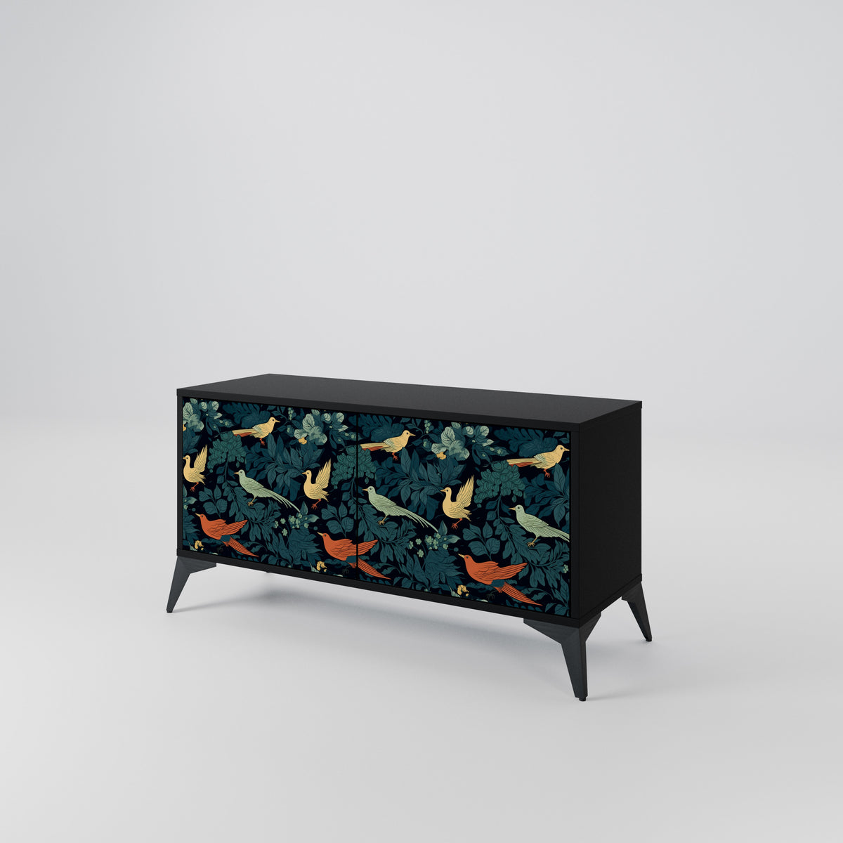 FOWL ORNAMENT Mobile TV Compatto a 2 Ante