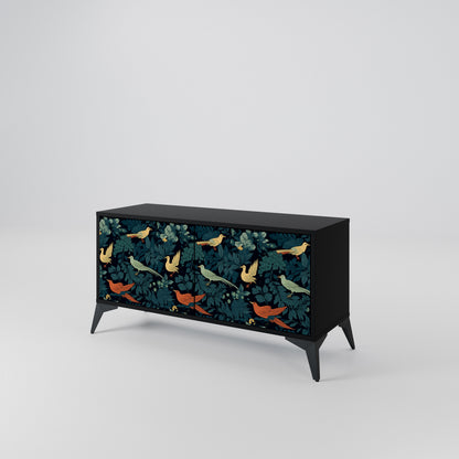 FOWL ORNAMENT Mobile TV Compatto a 2 Ante