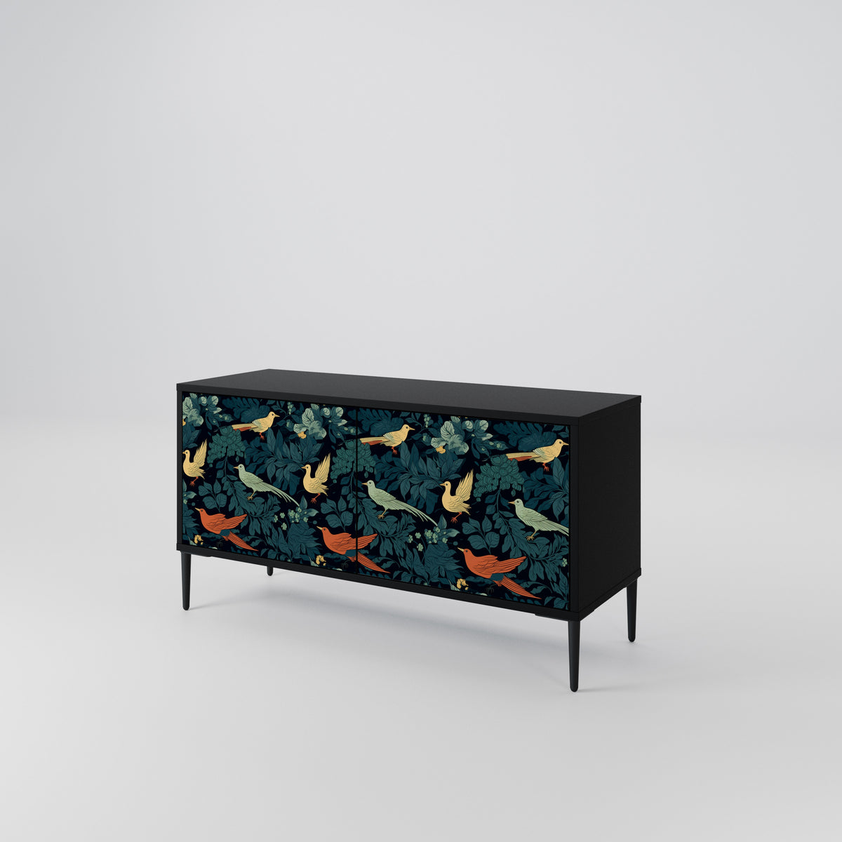 FOWL ORNAMENT Mobile TV Compatto a 2 Ante