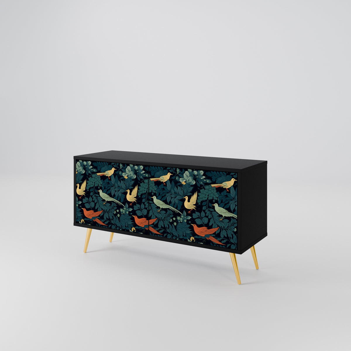 FOWL ORNAMENT Mobile TV Compatto a 2 Ante