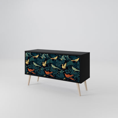 FOWL ORNAMENT Mobile TV Compatto a 2 Ante