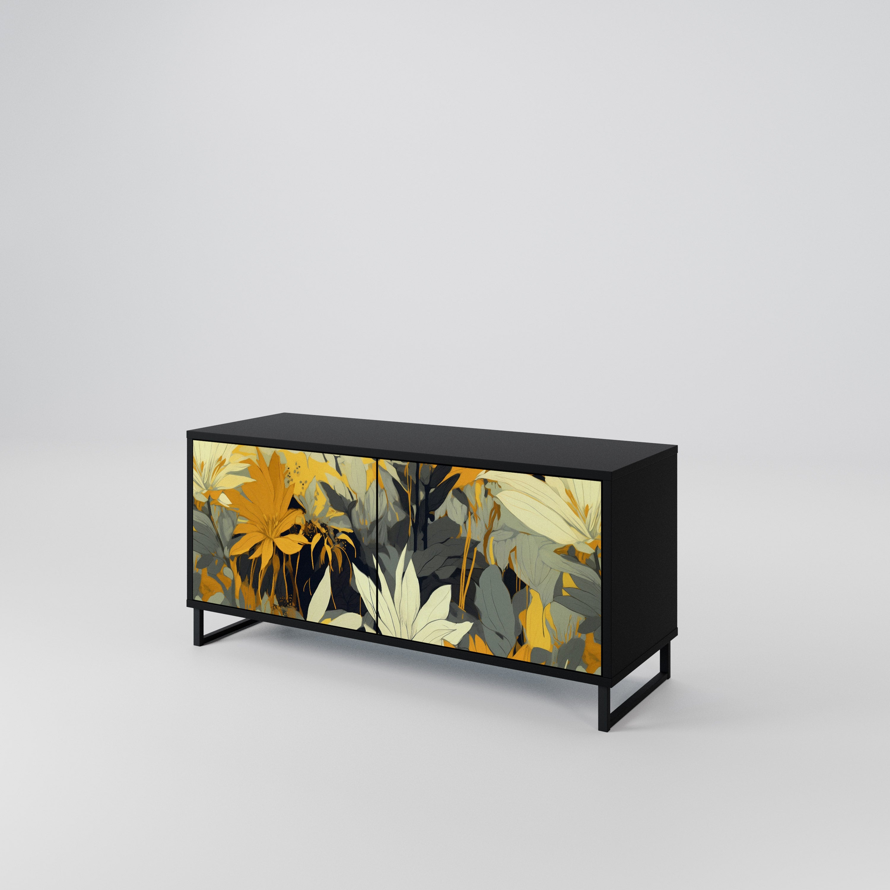 SUNKISSED LILY Compact 2-Door TV Cabinet