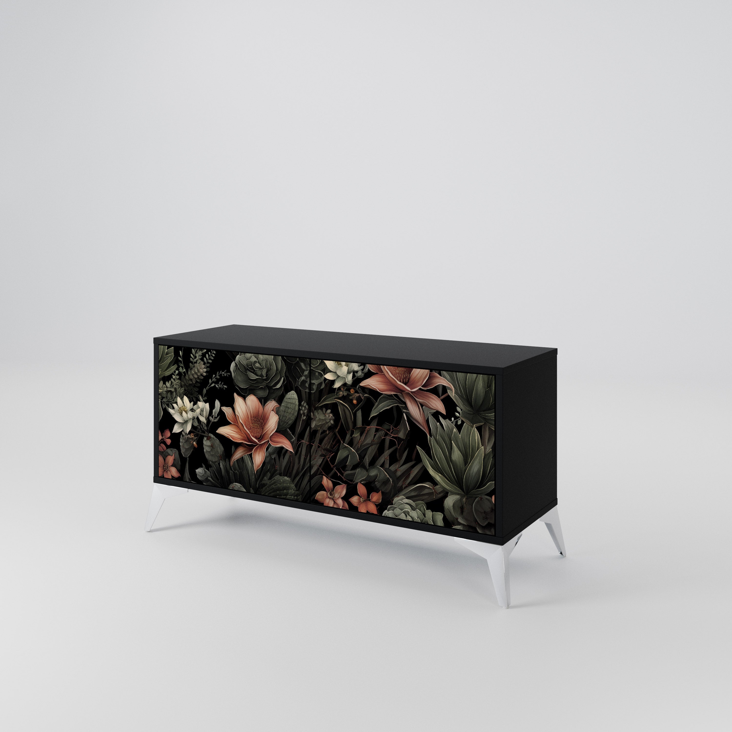 SECRET VERDURE Compact 2-Door TV Cabinet