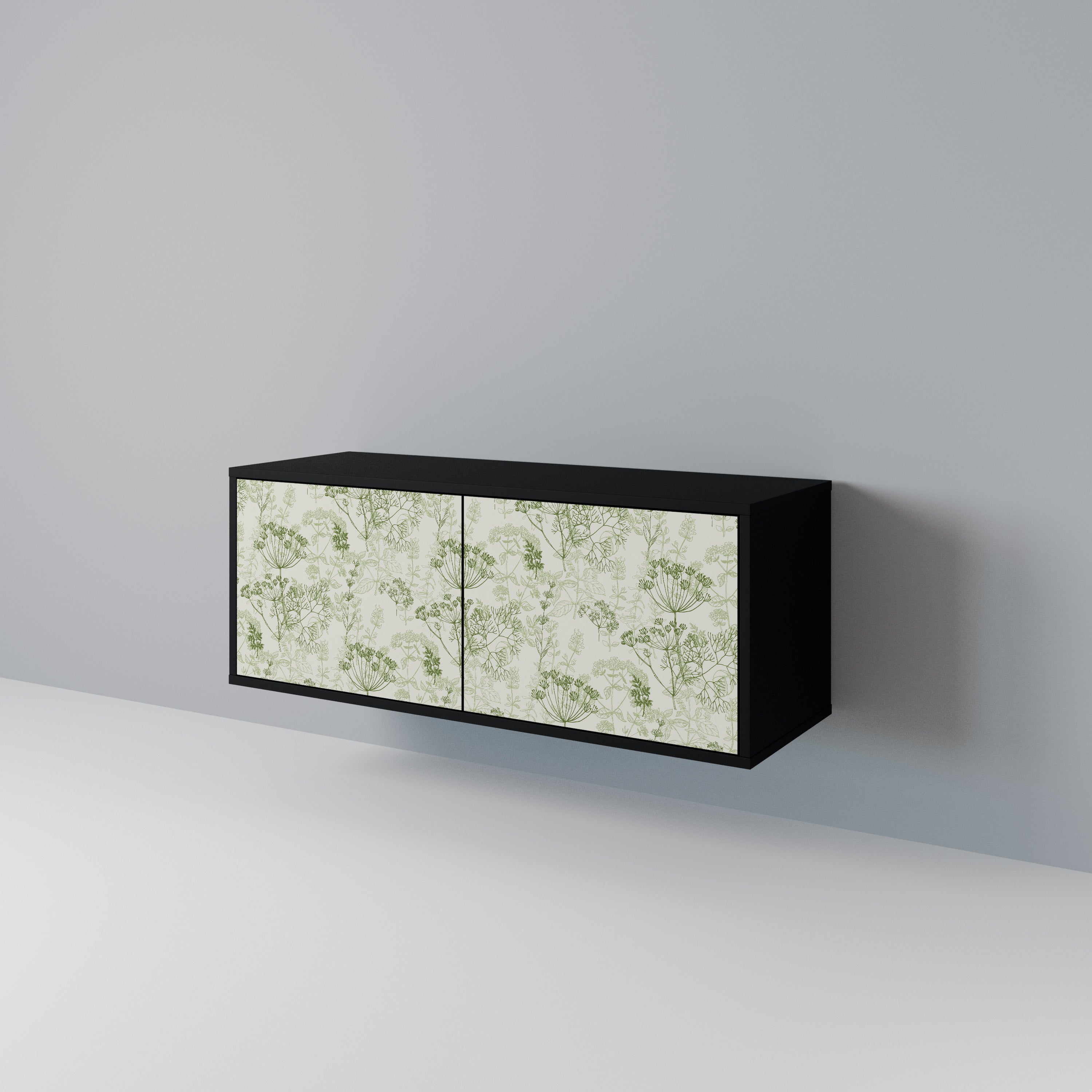 FENNEL BALDACHIN Mueble de TV Compacto de 2 puertas