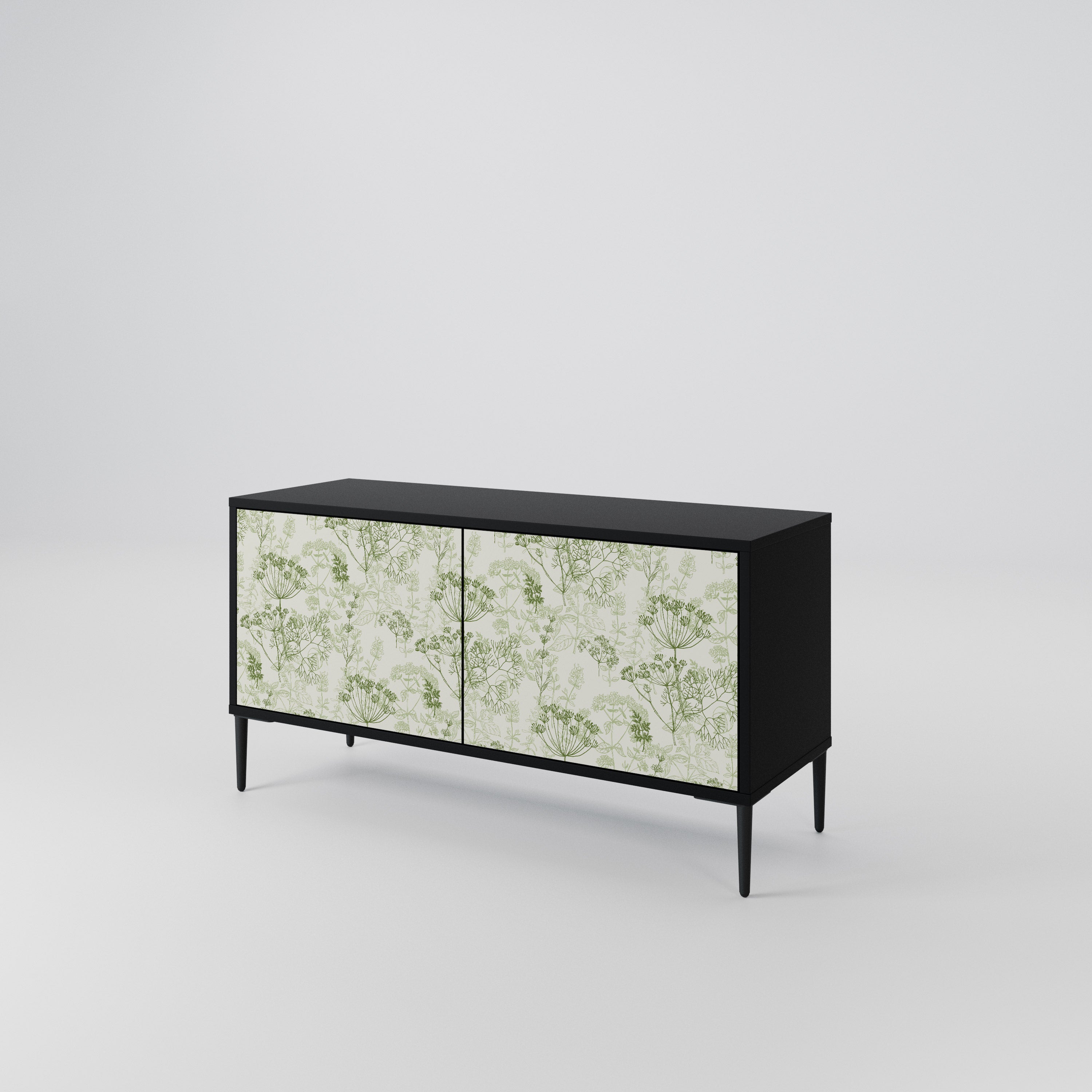 FENNEL BALDACHIN Mueble de TV Compacto de 2 puertas