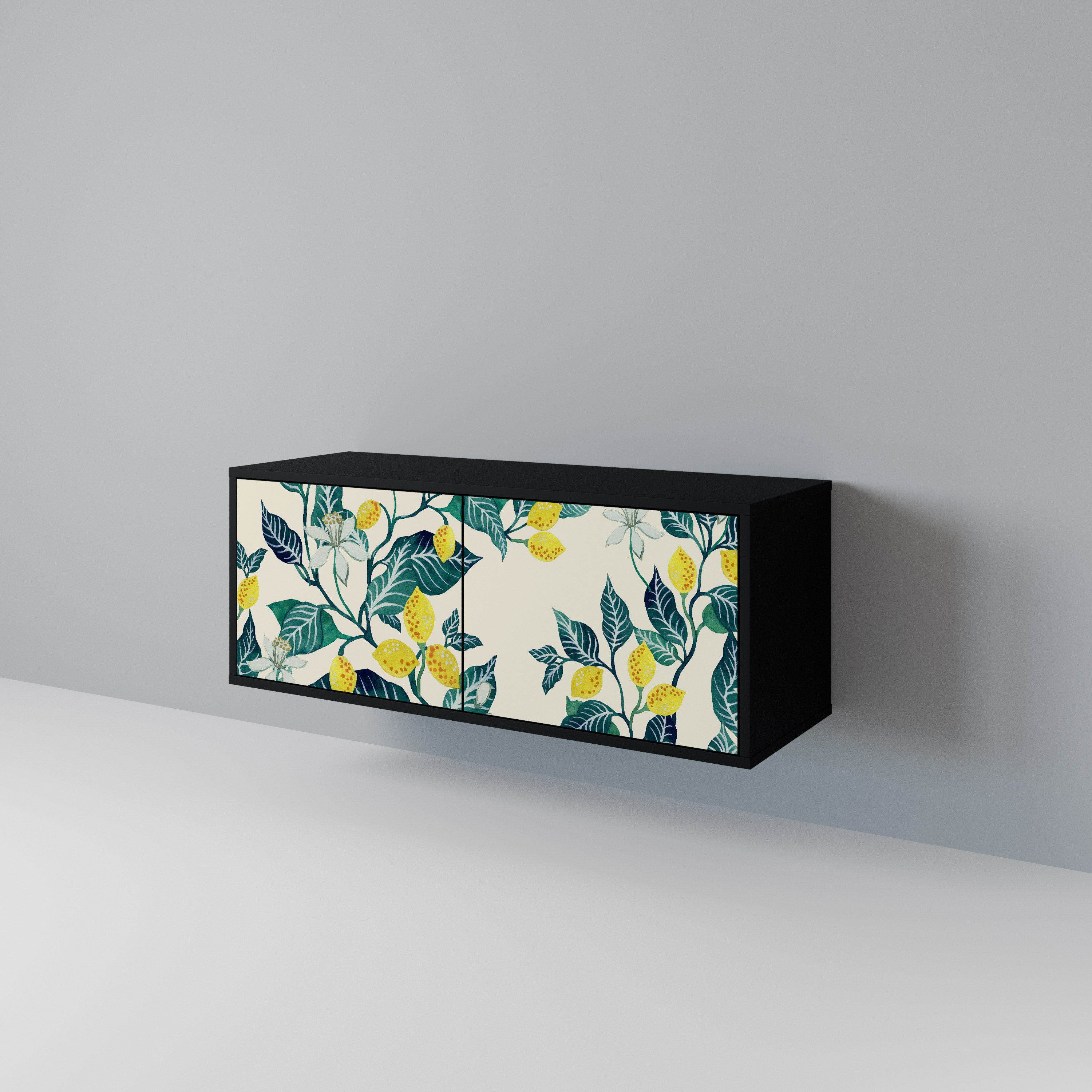 LEMON TREE Kompakt TV-bänk med 2 dörrar