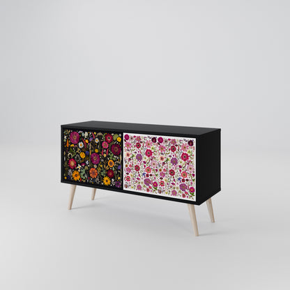 DAYNITE GARDEN Mueble de TV Compacto de 2 puertas