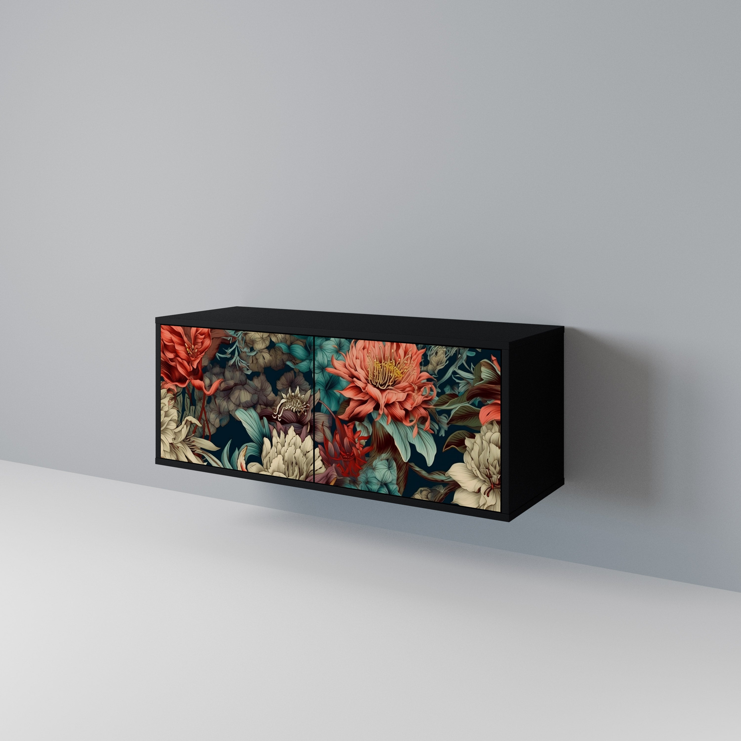 SPROUTING GRACE Kompakt TV-bänk med 2 dörrar