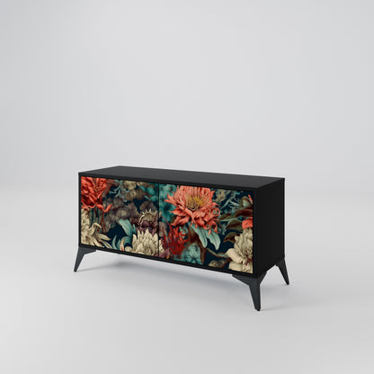 SPROUTING GRACE Compact 2-Door TV Cabinet
