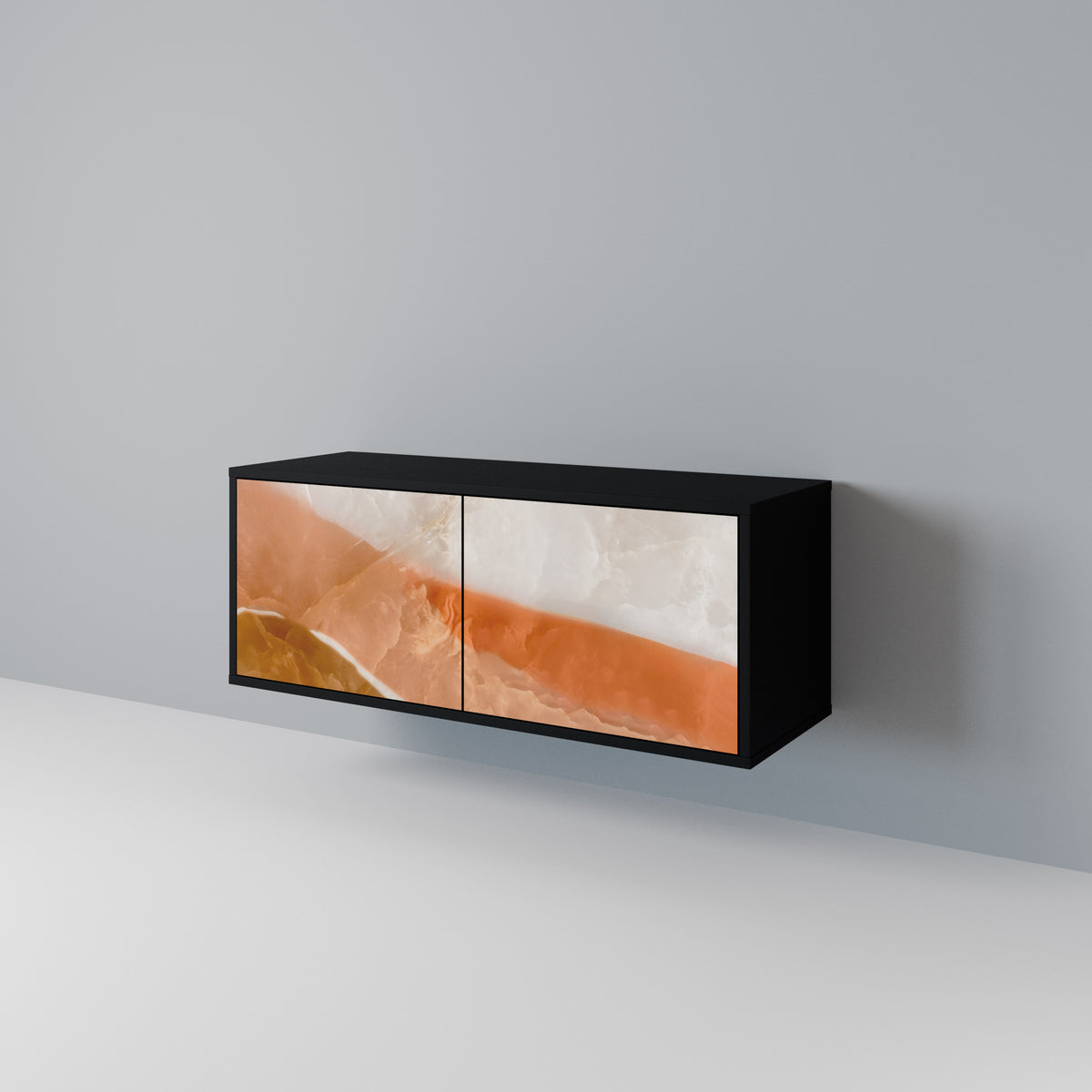 SANDHILLS SPLENDOUR Mueble de TV Compacto de 2 puertas