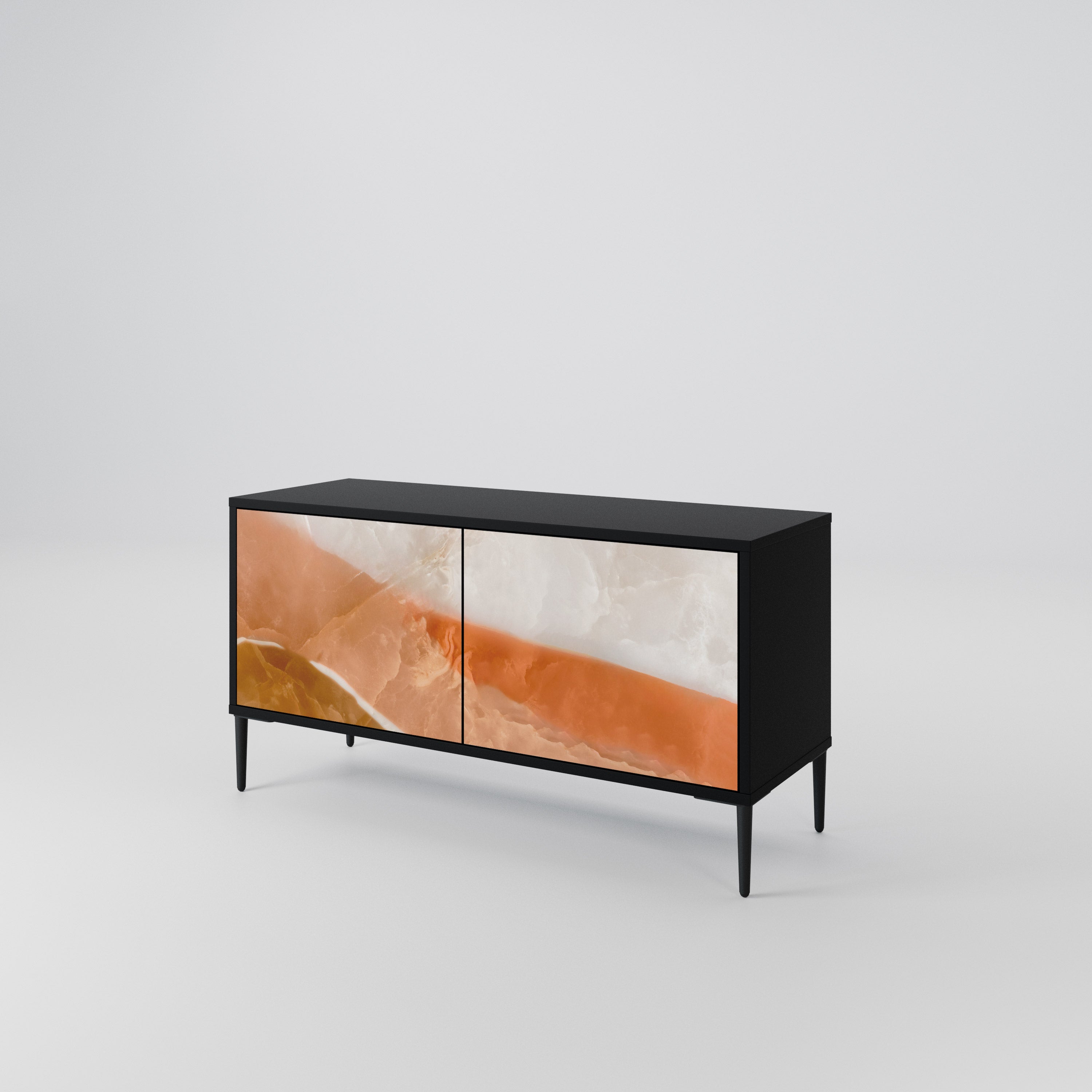 SANDHILLS SPLENDOUR Kompakt TV-bänk med 2 dörrar