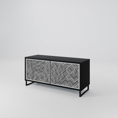 TEMPORARY SEQUENCE Mueble de TV Compacto de 2 puertas