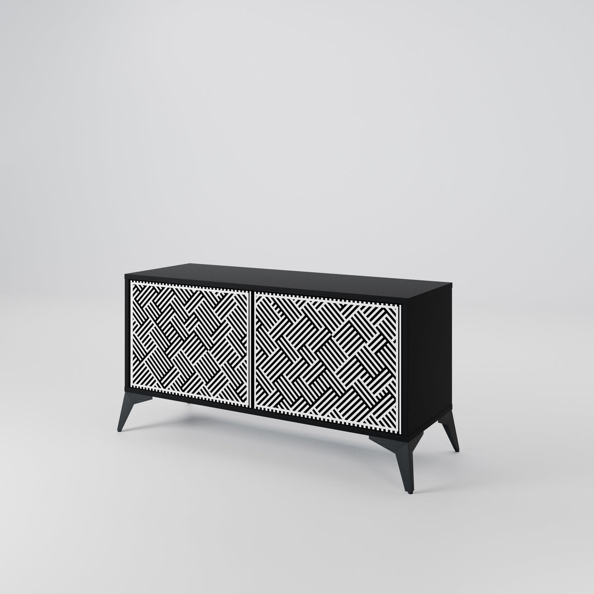 TEMPORARY SEQUENCE Mueble de TV Compacto de 2 puertas