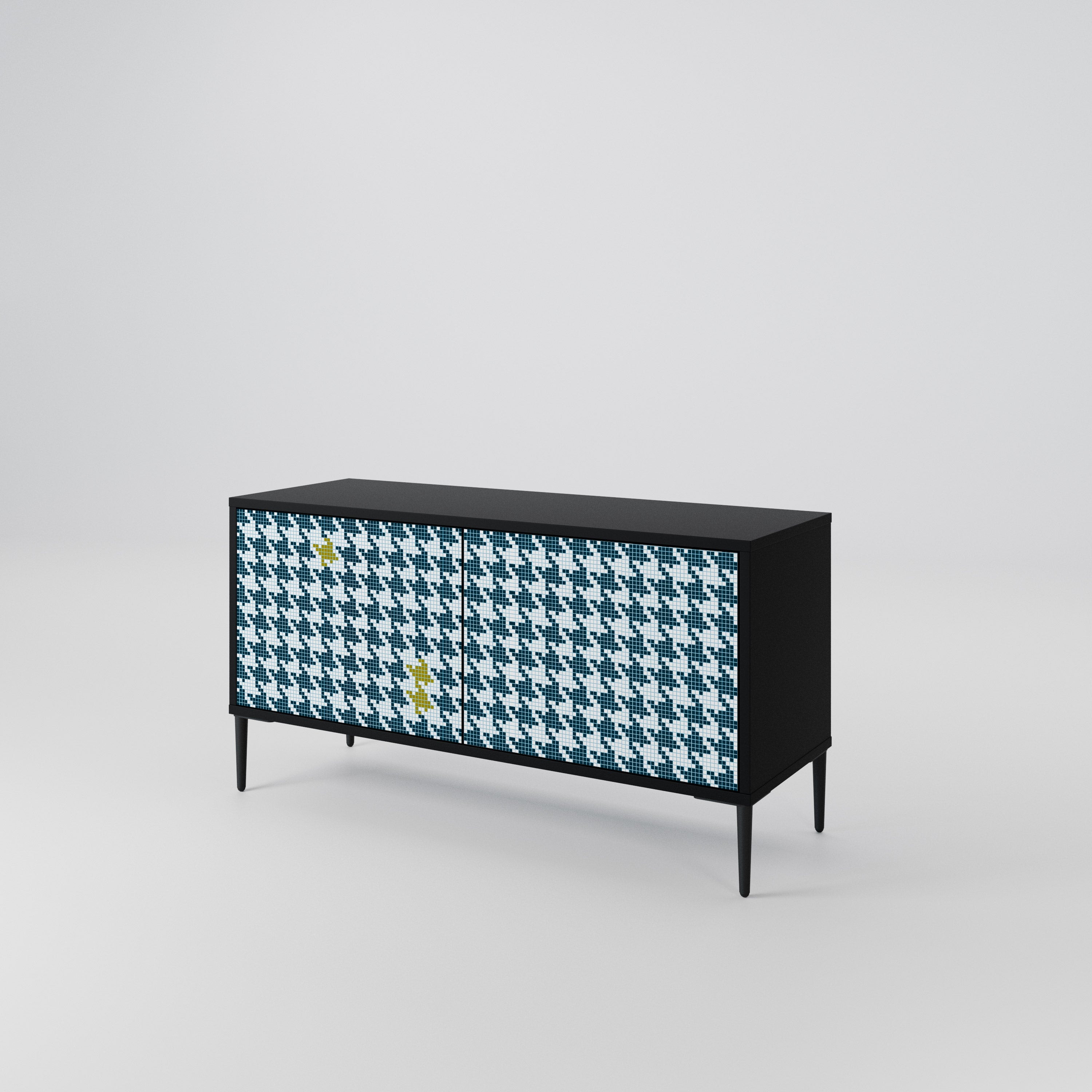 OUT OF CONTEXT Kompakt TV-bänk med 2 dörrar