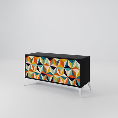 TESSELATE TREASURES Kompaktes 2-türiges TV-Lowboard