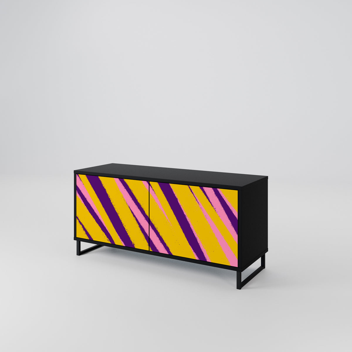 DREAMS COME TRUE Mueble de TV Compacto de 2 puertas