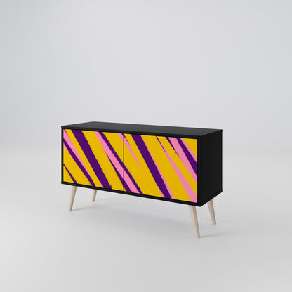 DREAMS COME TRUE Mueble de TV Compacto de 2 puertas
