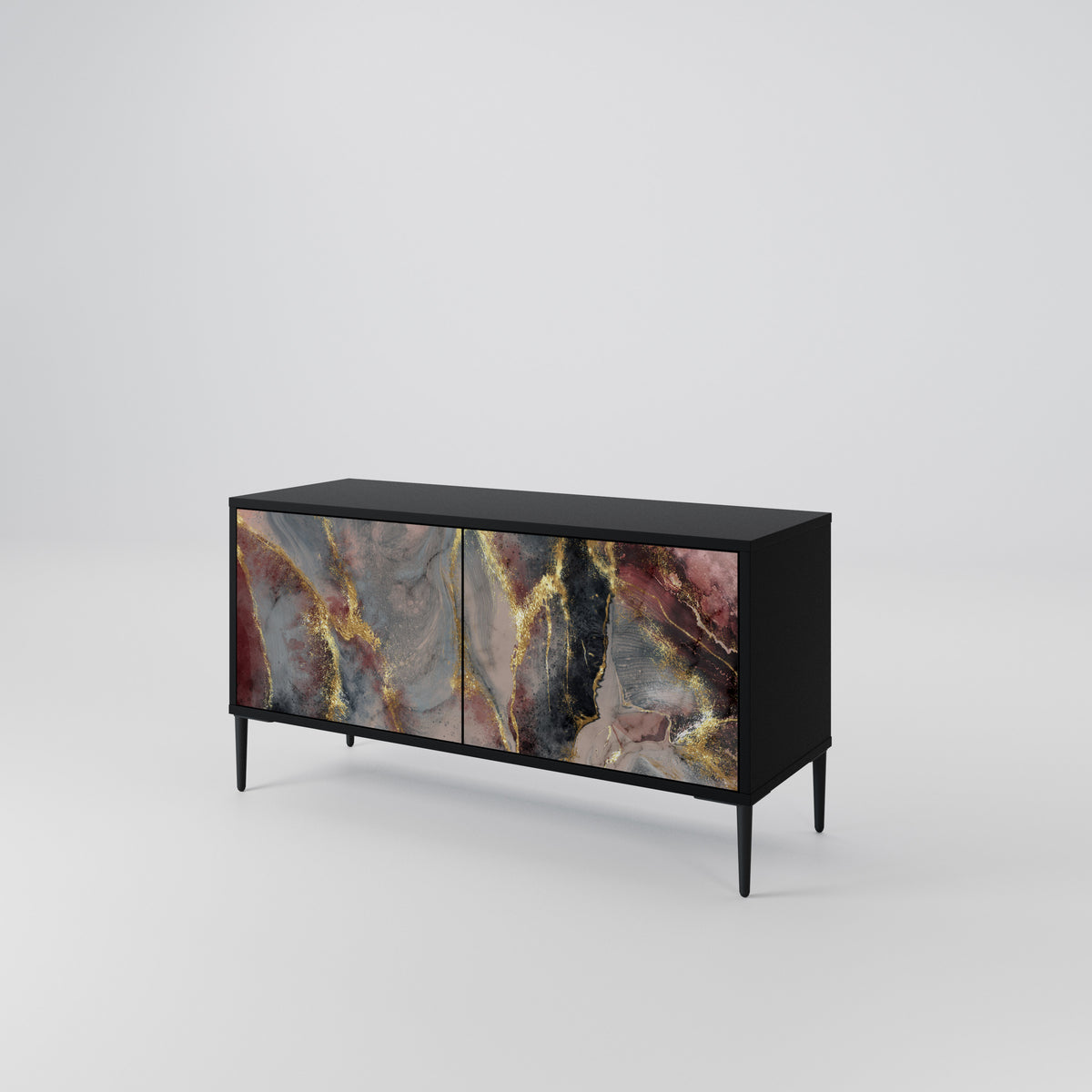 GOLDEN TIDES Mobile TV Compatto a 2 Ante
