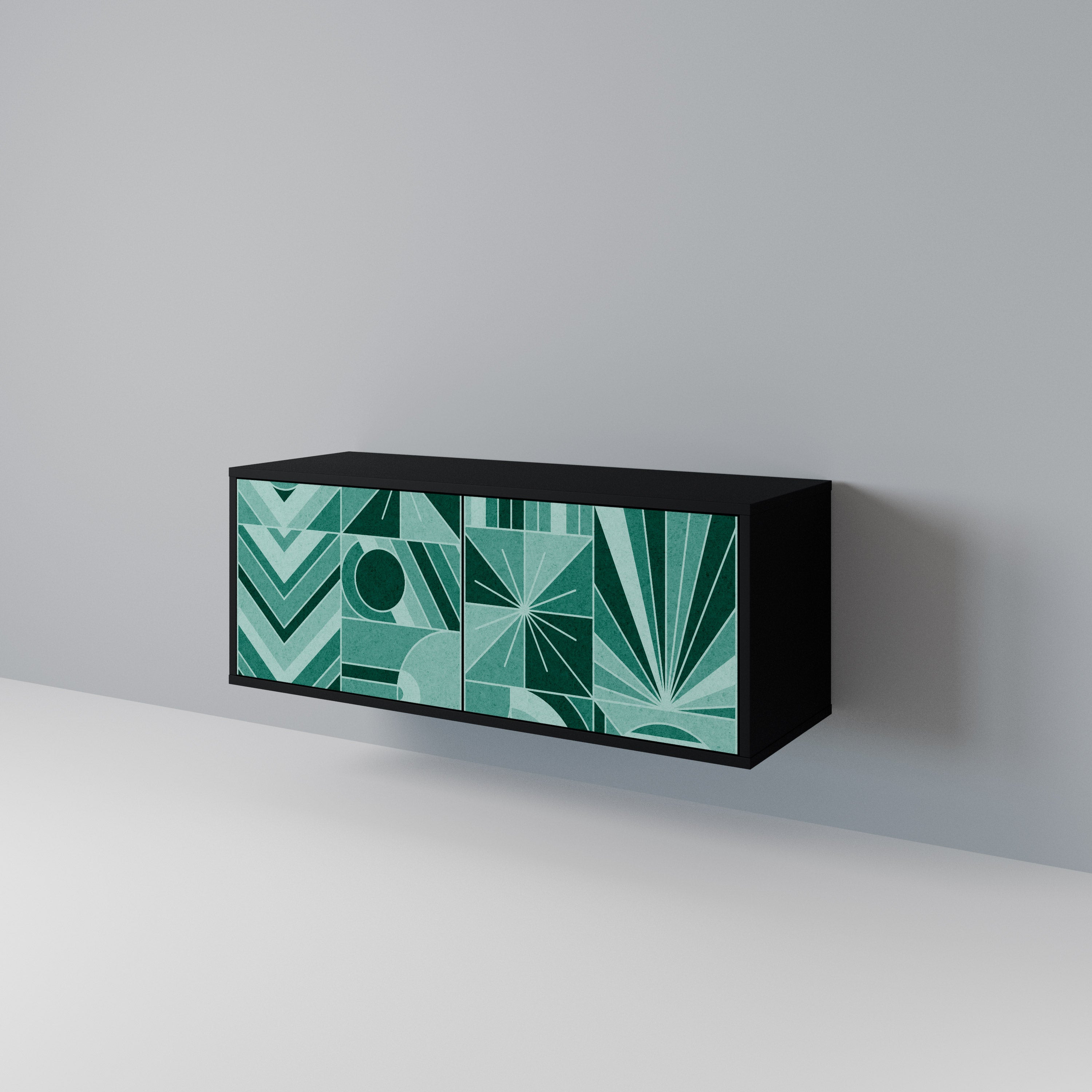 HARMONIC GRID Συμπαγές έπιπλο τηλεόρασης 2-θυρών