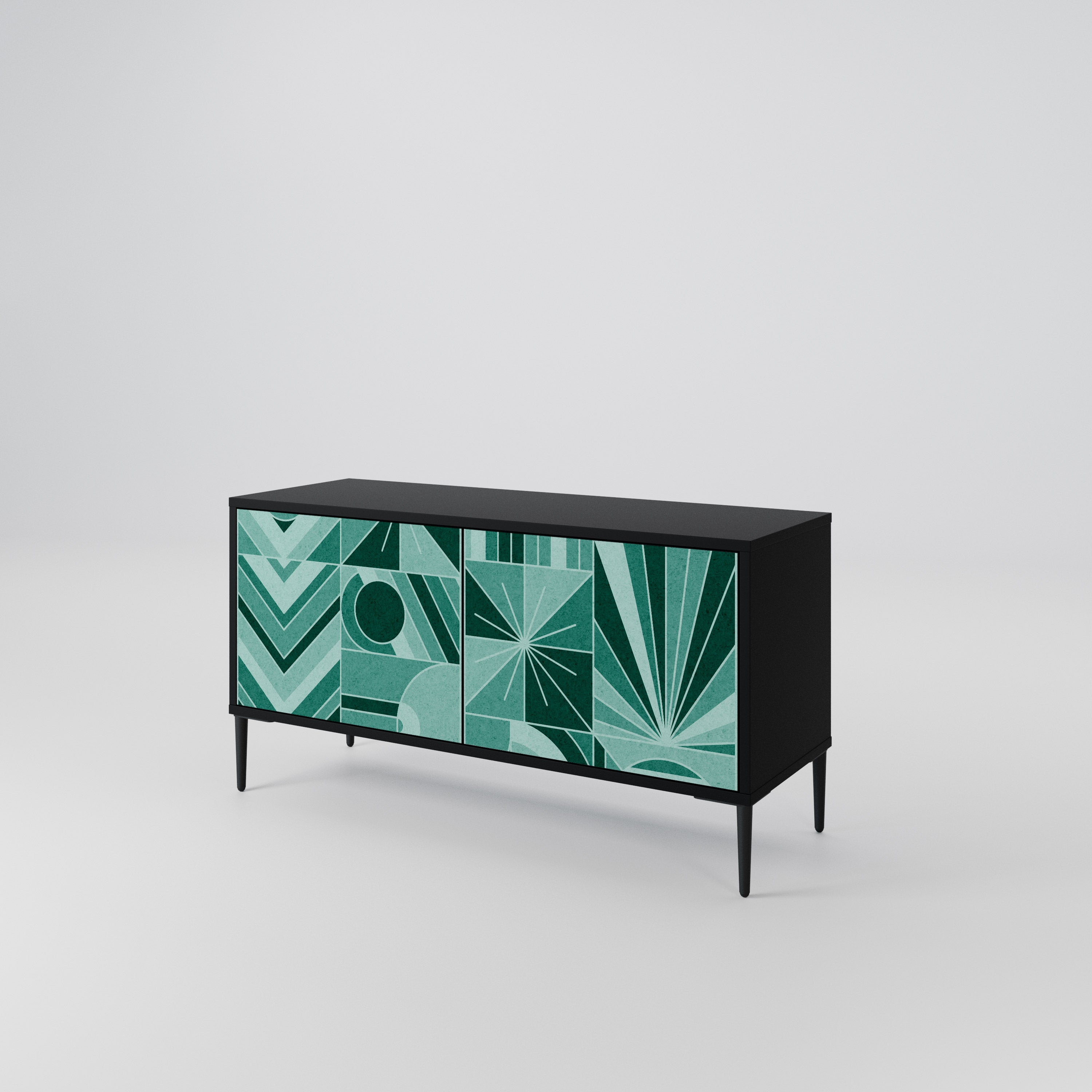 HARMONIC GRID Συμπαγές έπιπλο τηλεόρασης 2-θυρών