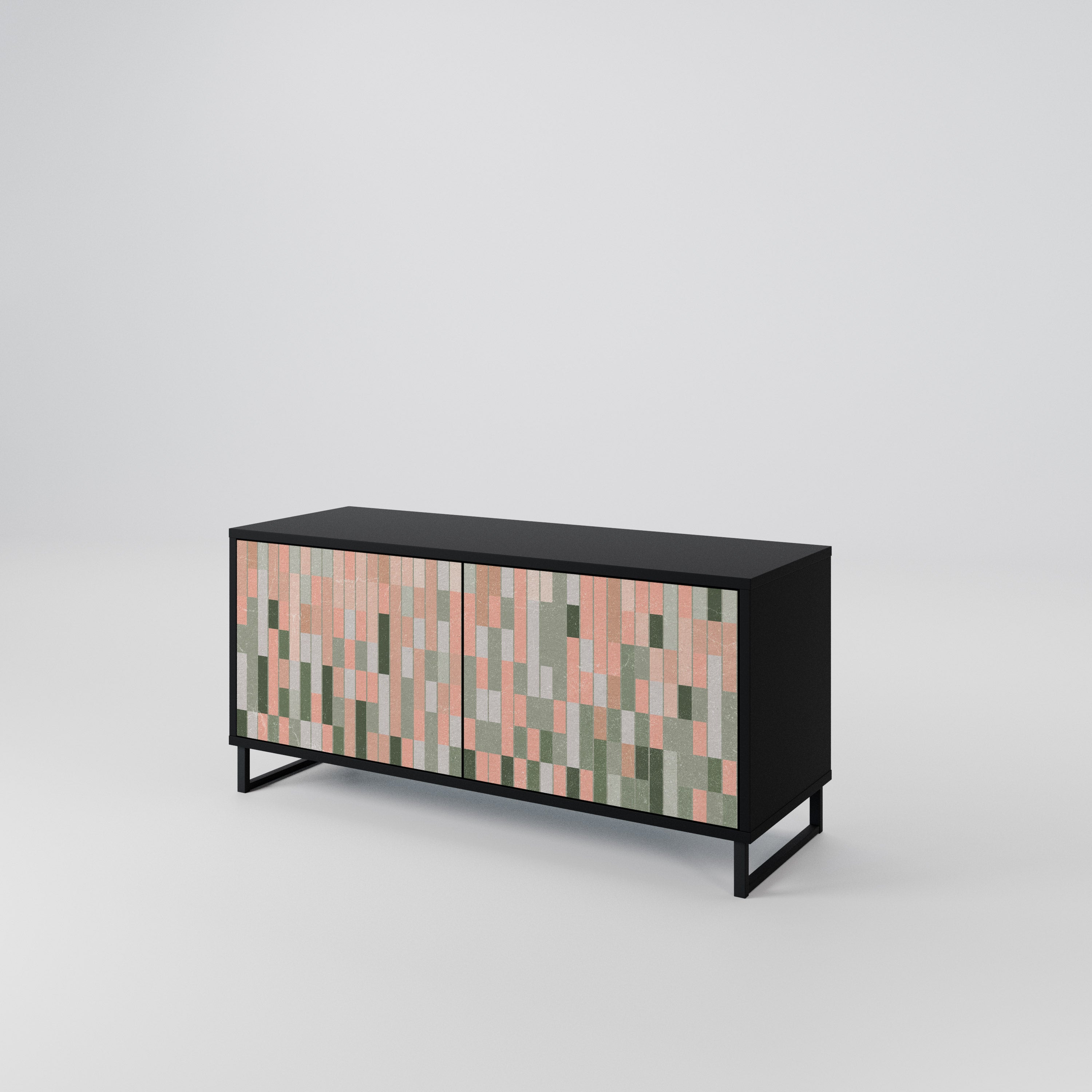 BUILDING THE FUTURE Συμπαγές έπιπλο τηλεόρασης 2-θυρών