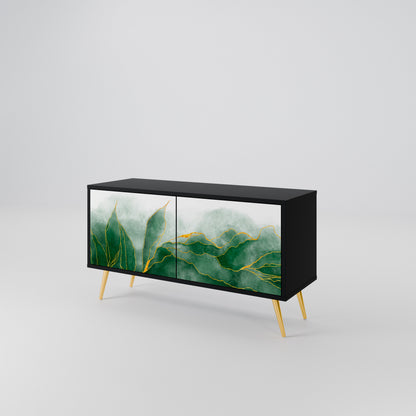EXPENSIVE NATURE Compact 2-Door TV Cabinet