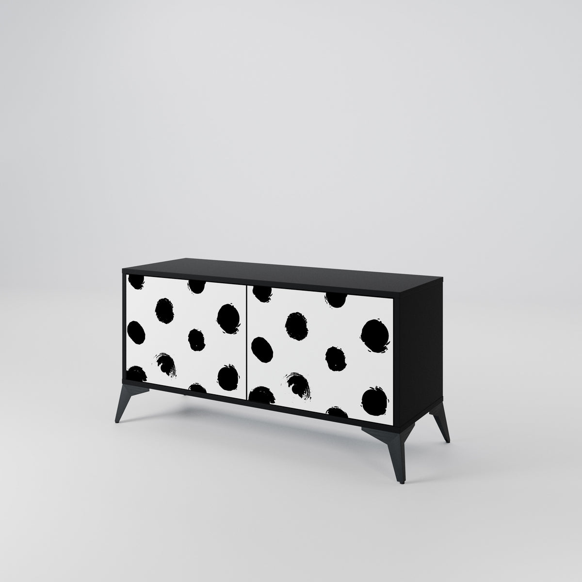 SLIPPING MINUTES Mueble de TV Compacto de 2 puertas