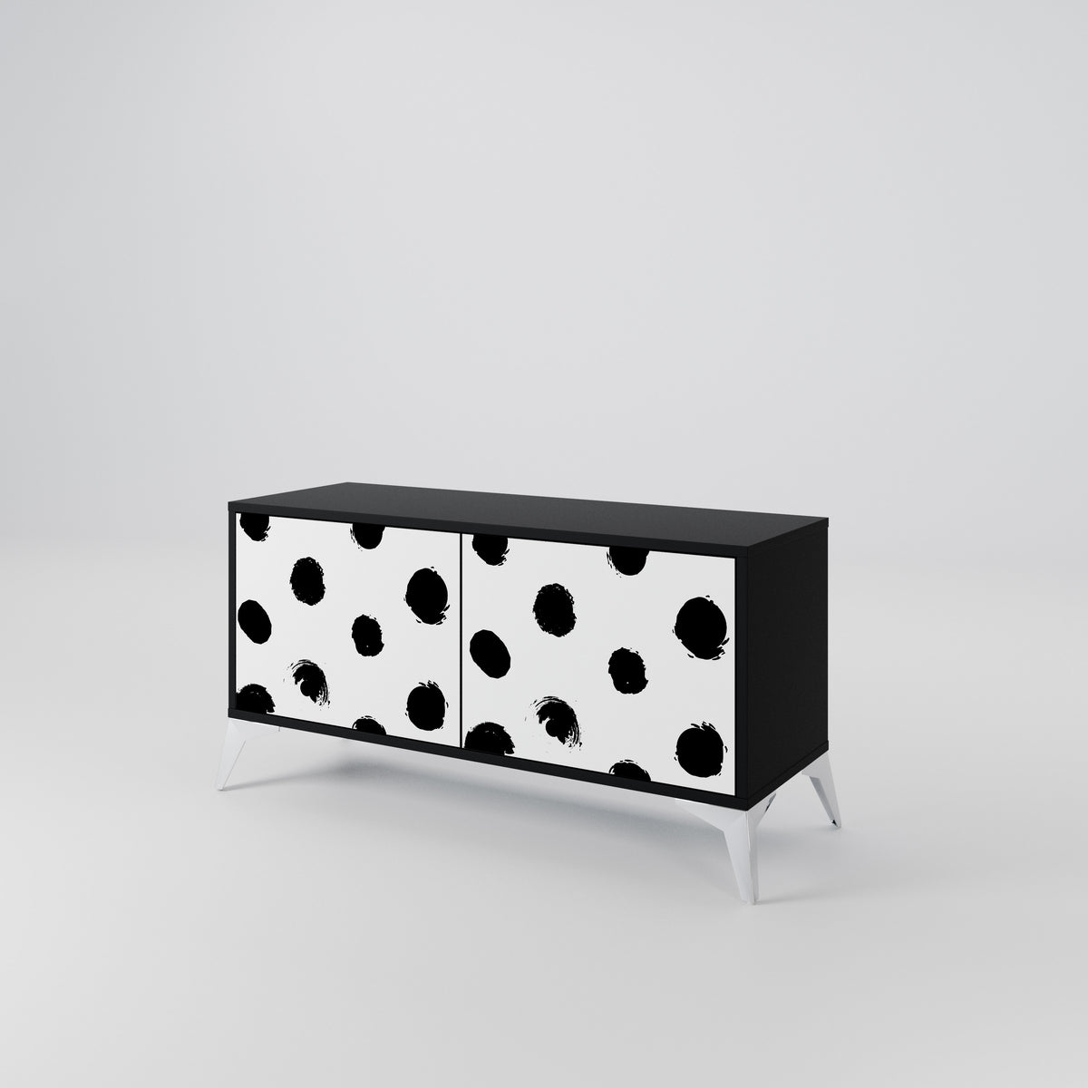 SLIPPING MINUTES Mueble de TV Compacto de 2 puertas