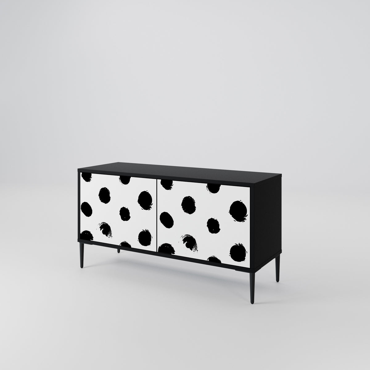 SLIPPING MINUTES Mueble de TV Compacto de 2 puertas