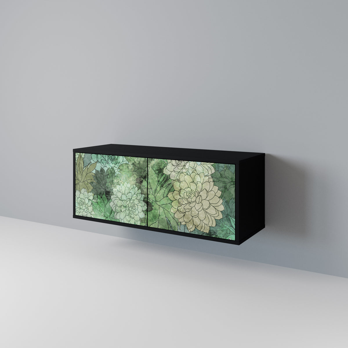 SUCCULENT CLUSTER Mobile TV Compatto a 2 Ante
