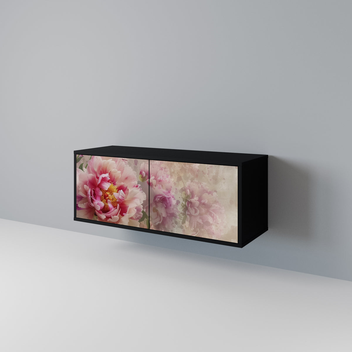 PEONY WHISPER Mueble de TV Compacto de 2 puertas