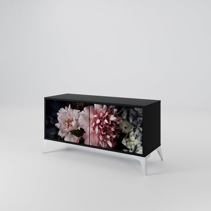 PURE BLOSSOM Kompaktní dvoudveřový TV stolek