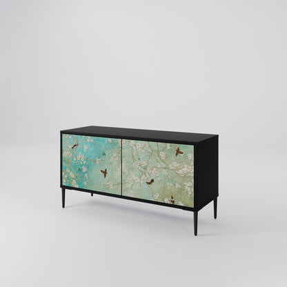 BLOOMING CHARM Mobile TV Compatto a 2 Ante