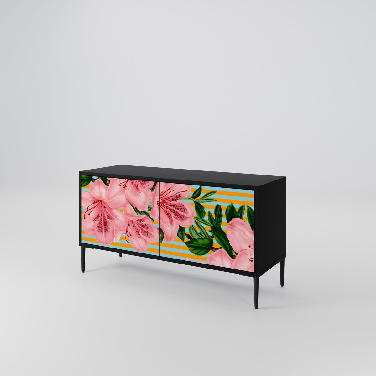 FRAGILE BEAUTY Compact 2-Door TV Cabinet