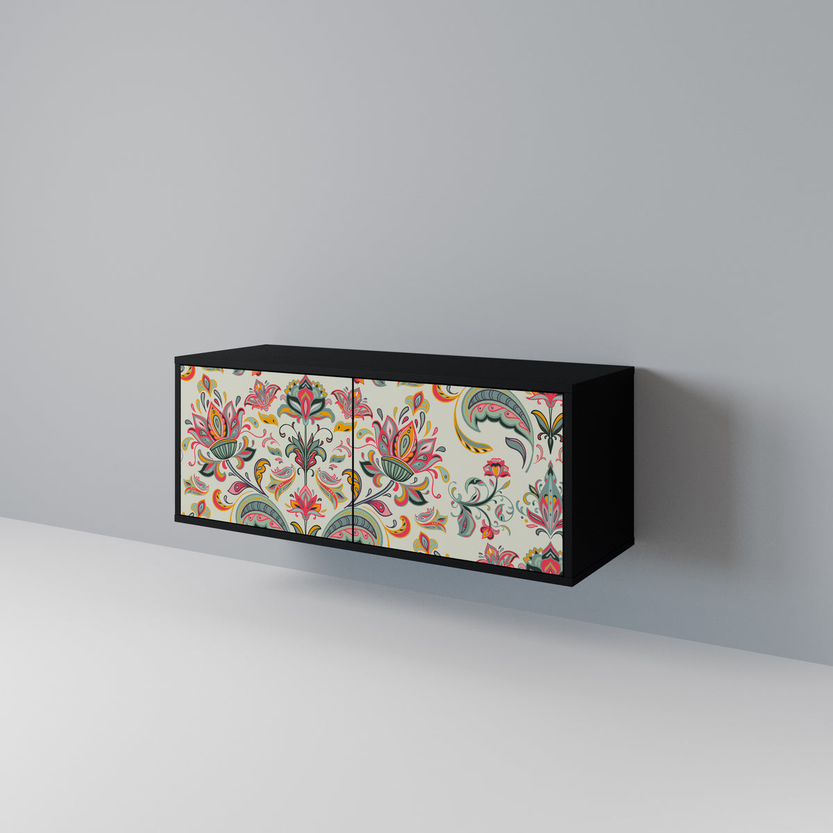 ORGANIC FOLKLORE Compact 2-Door TV Cabinet