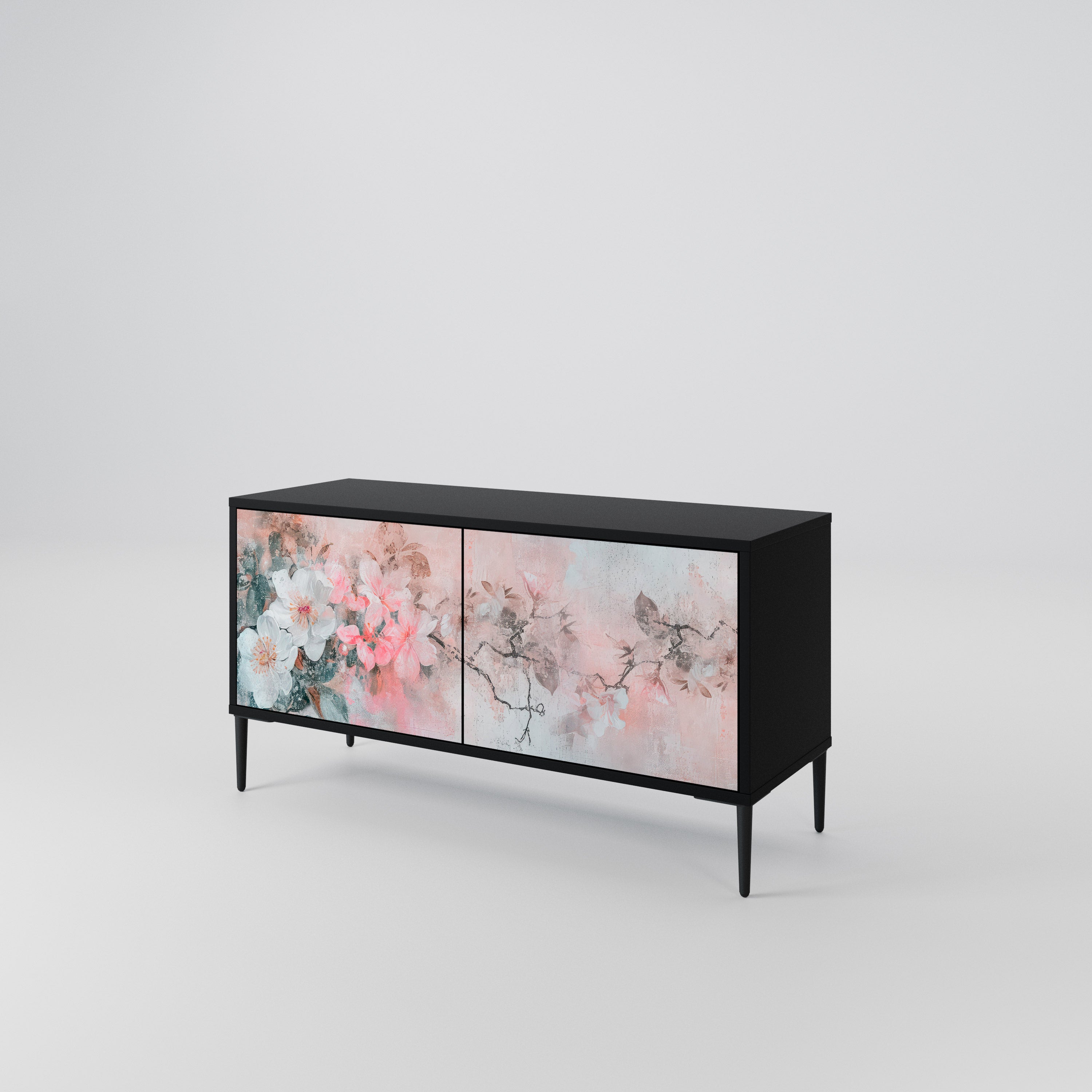 CHERRY BLOSSOM Compact 2-Door TV Cabinet