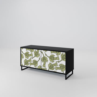SEEDLING SONGBIRD Mueble de TV Compacto de 2 puertas