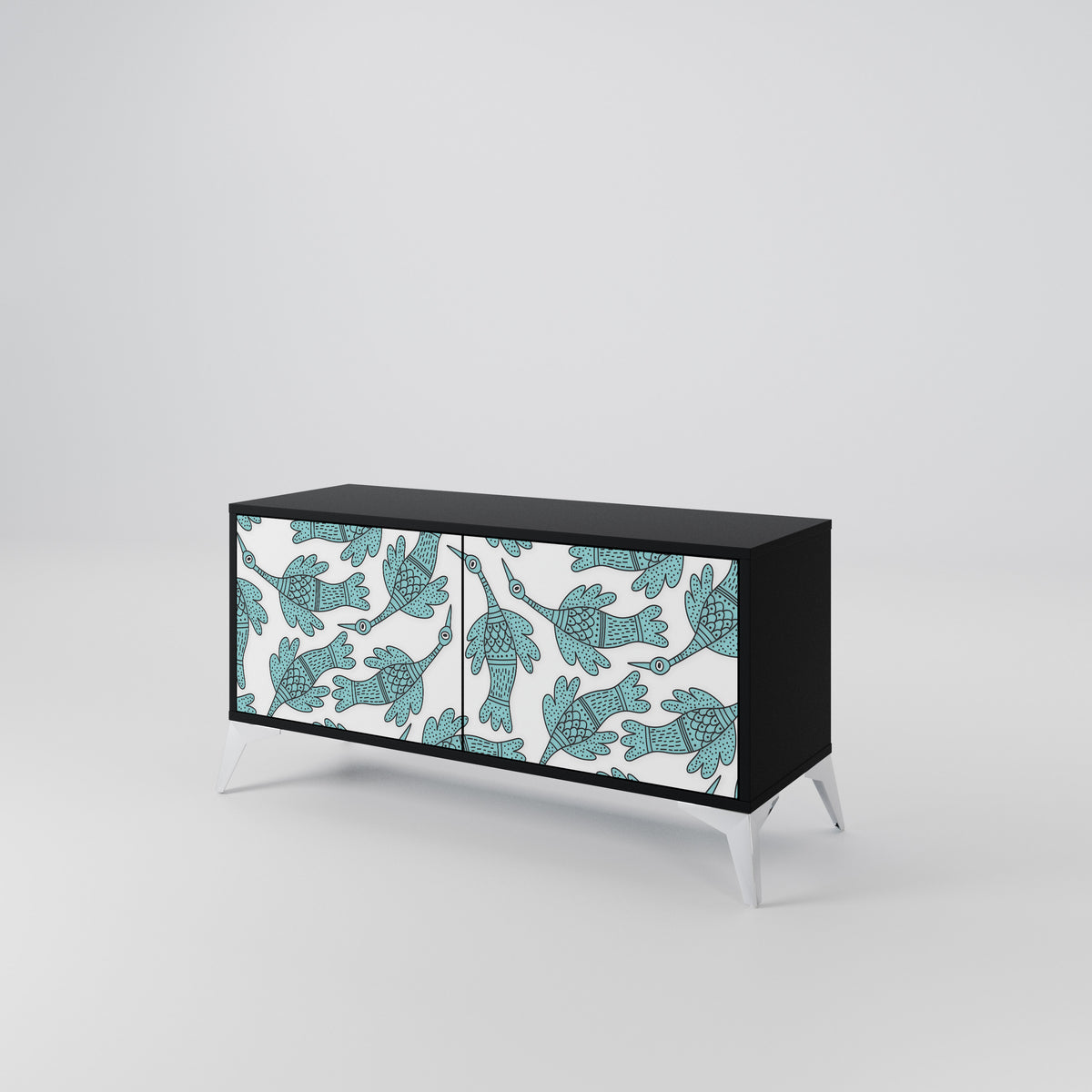 WATERSPOUT SONGIBIRD Mueble de TV Compacto de 2 puertas