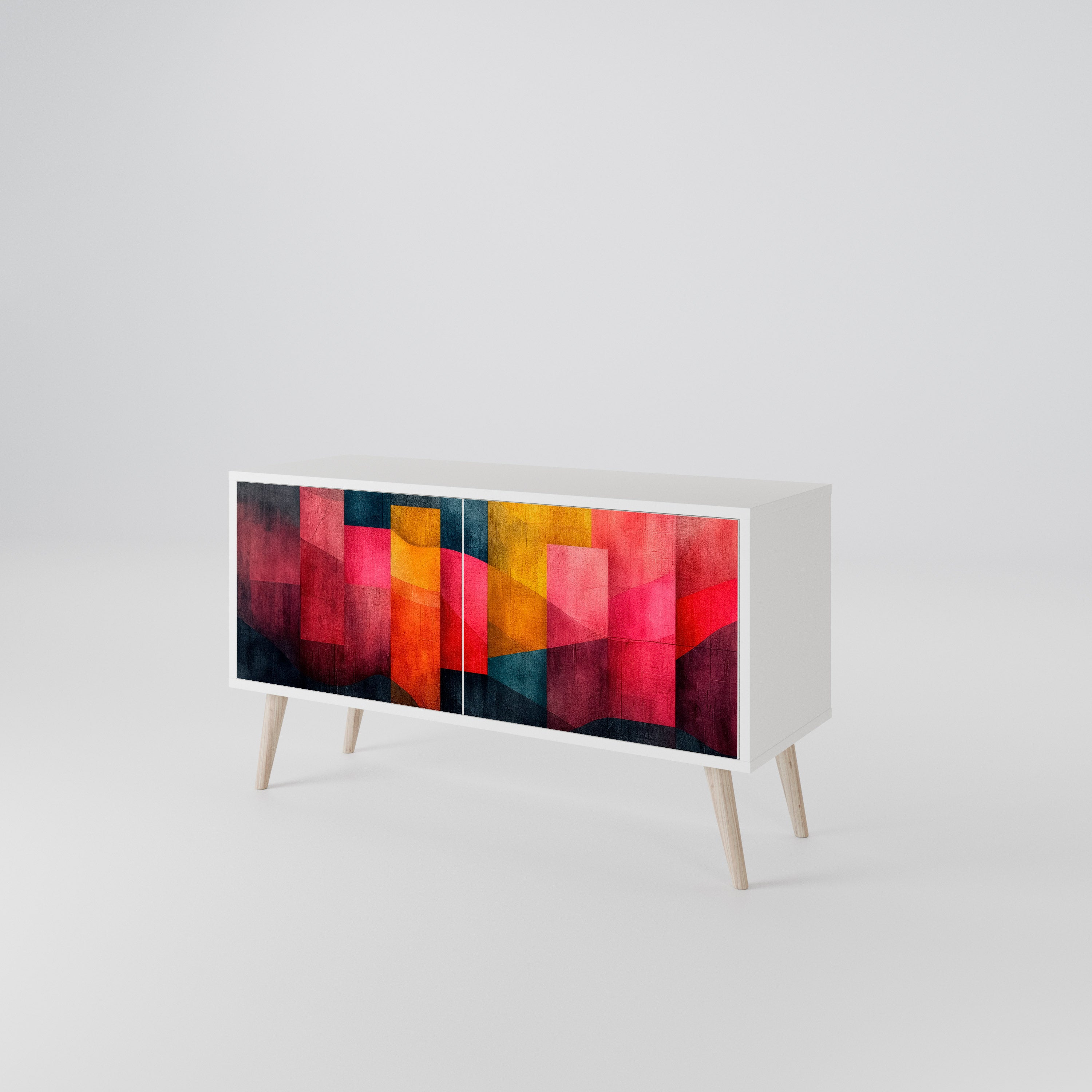 COLORFUL SOUNDS Kompaktní dvoudveřový TV stolek