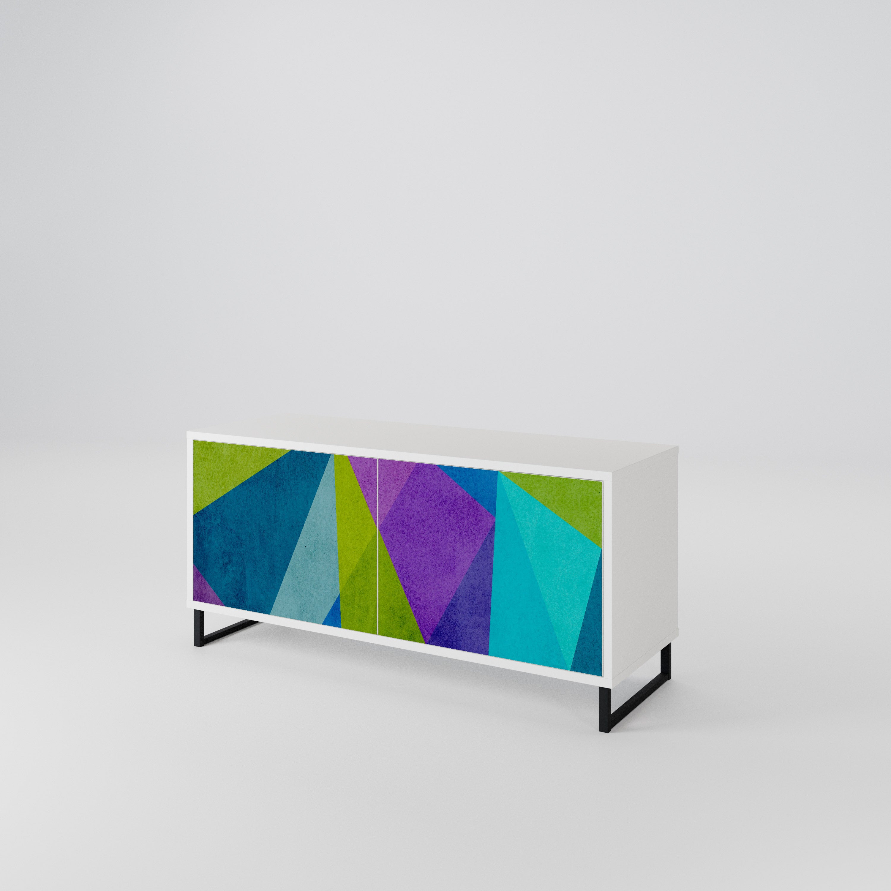COLD SHOWCASE Kompaktes 2-türiges TV-Lowboard