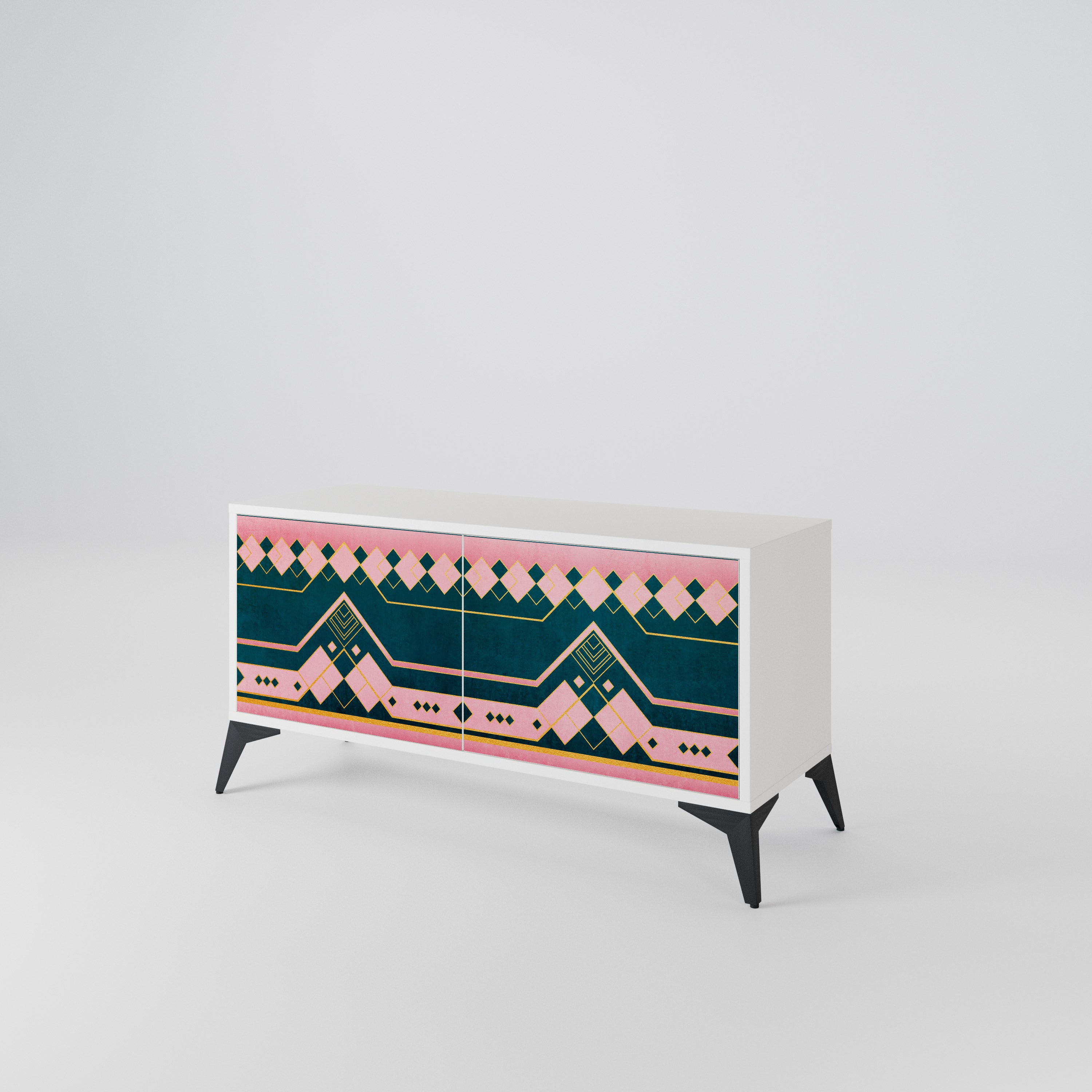 ROYAL COMPOSITION Kompaktes 2-türiges TV-Lowboard