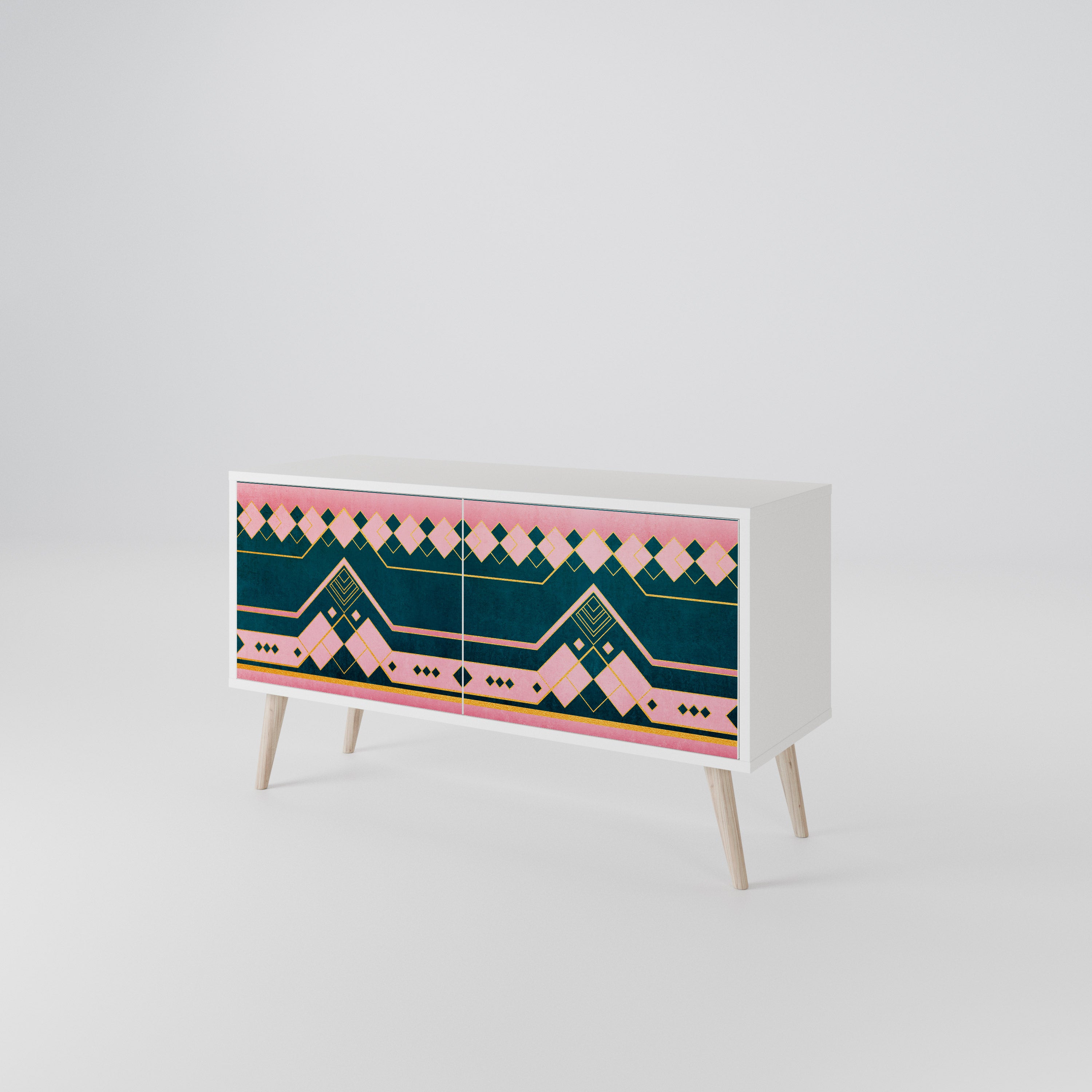 ROYAL COMPOSITION Kompaktes 2-türiges TV-Lowboard