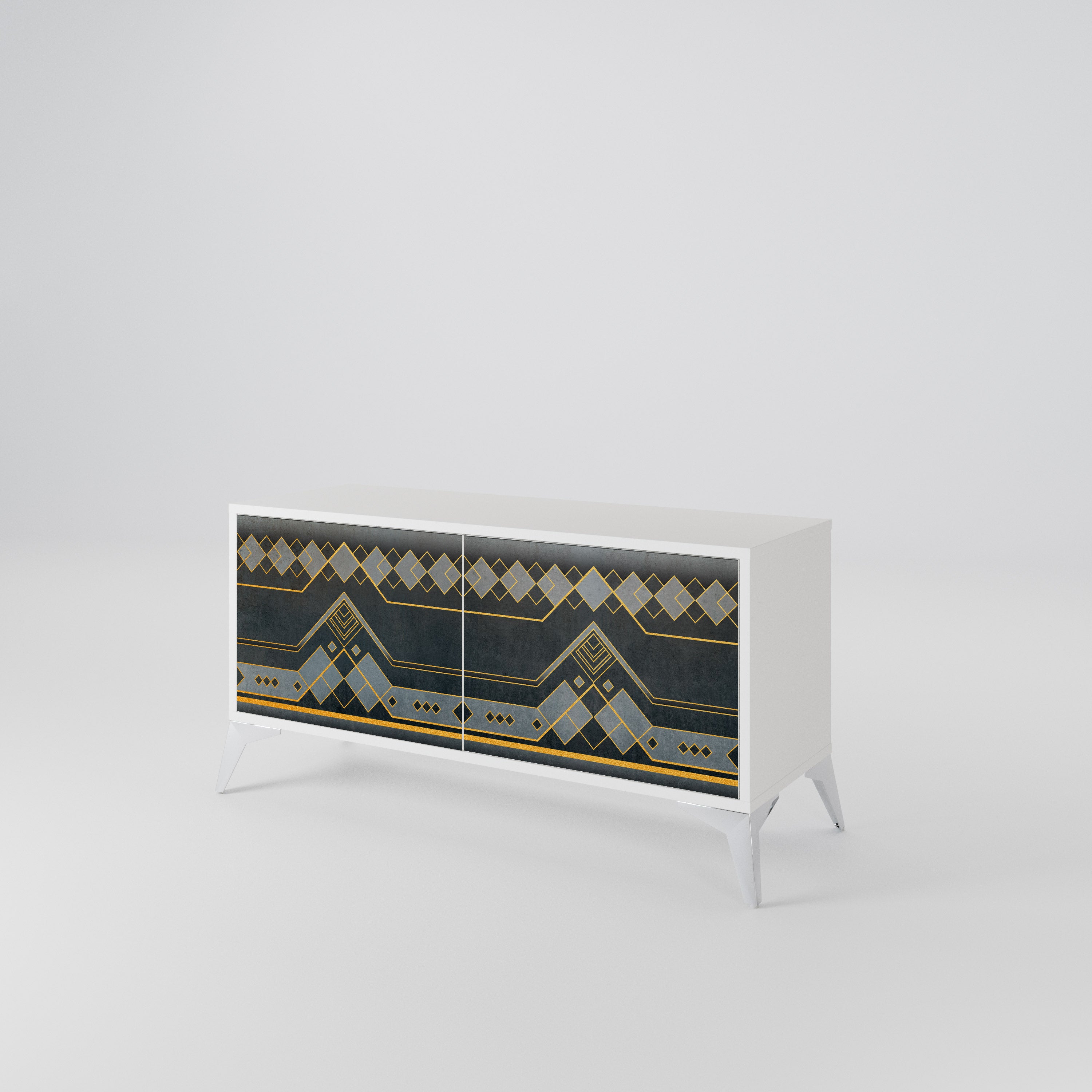 ROYAL ORDINARINESS Kompaktes 2-türiges TV-Lowboard