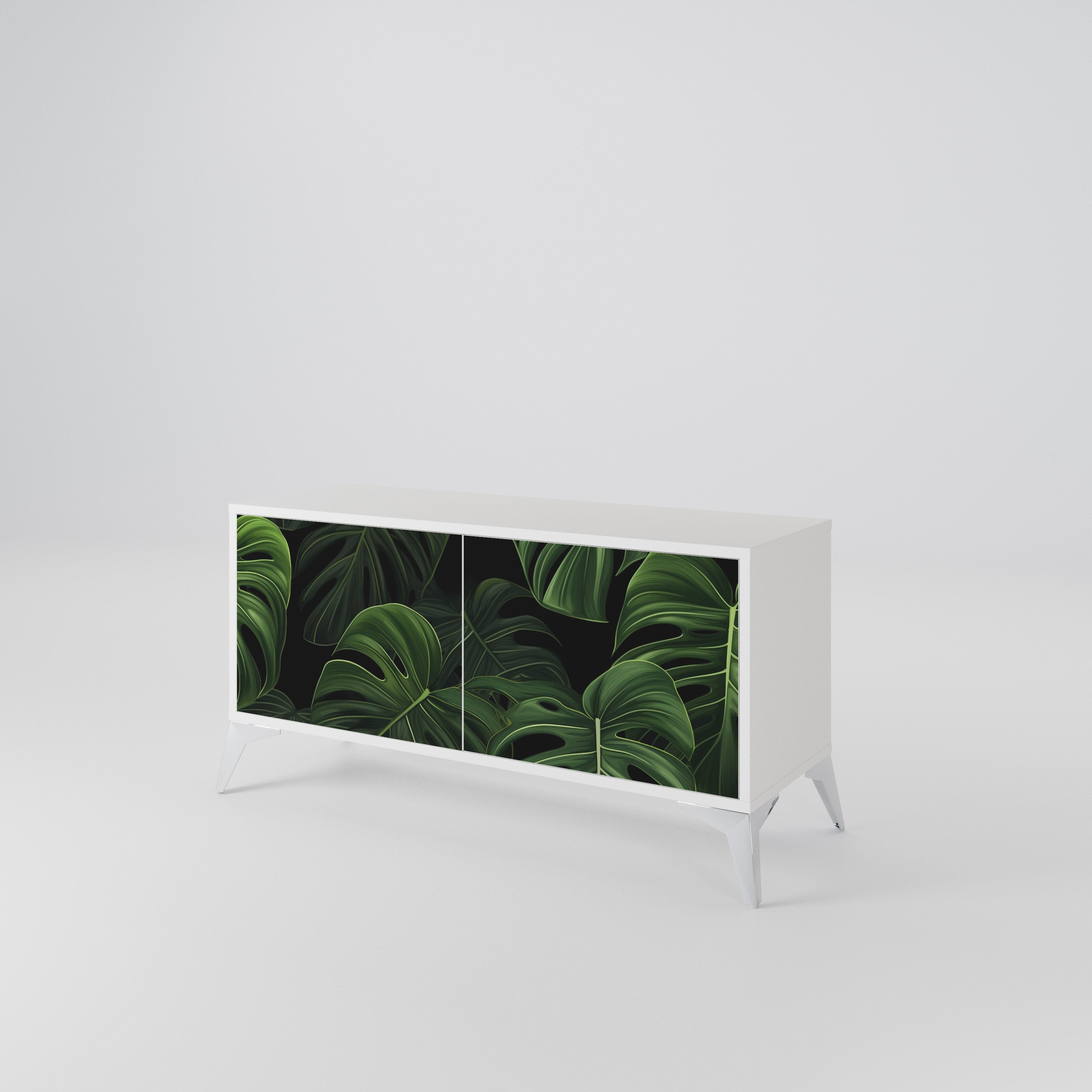INFINITE MONSTERA Συμπαγές έπιπλο τηλεόρασης 2-θυρών